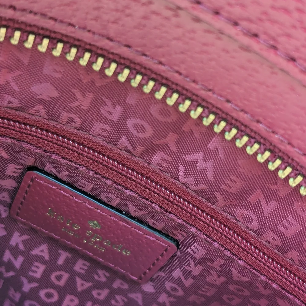 NWT Kate Spade Durham Wellesley Red Plum Bag